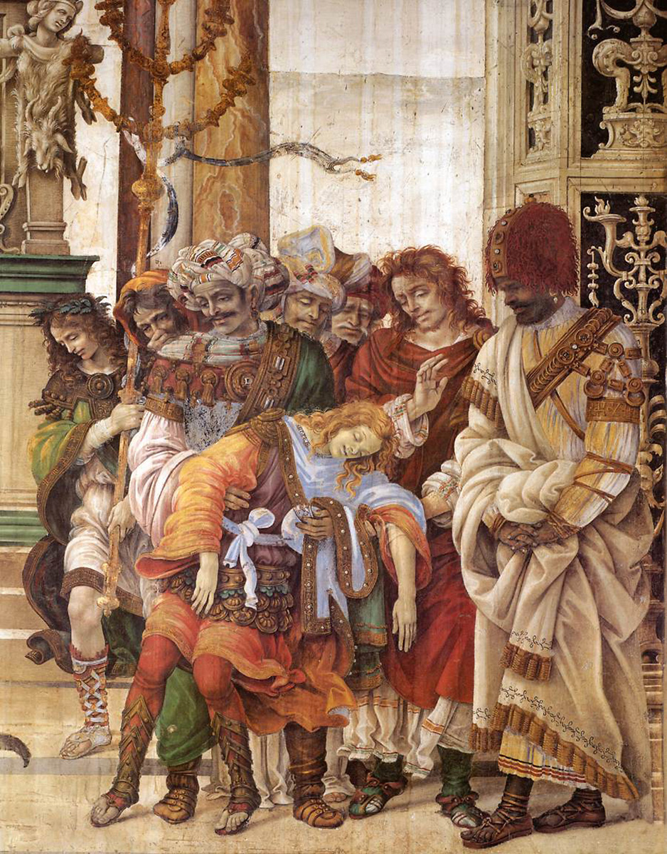 saint philip driving the dragon from the temple of hieropolis right side